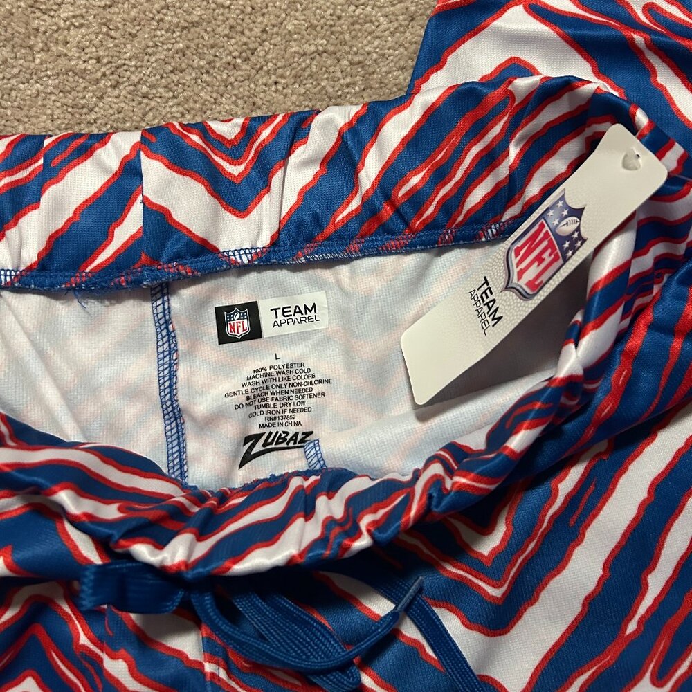Buffalo Bills Zubaz Joggers- Size Large - Picture 3 of 4